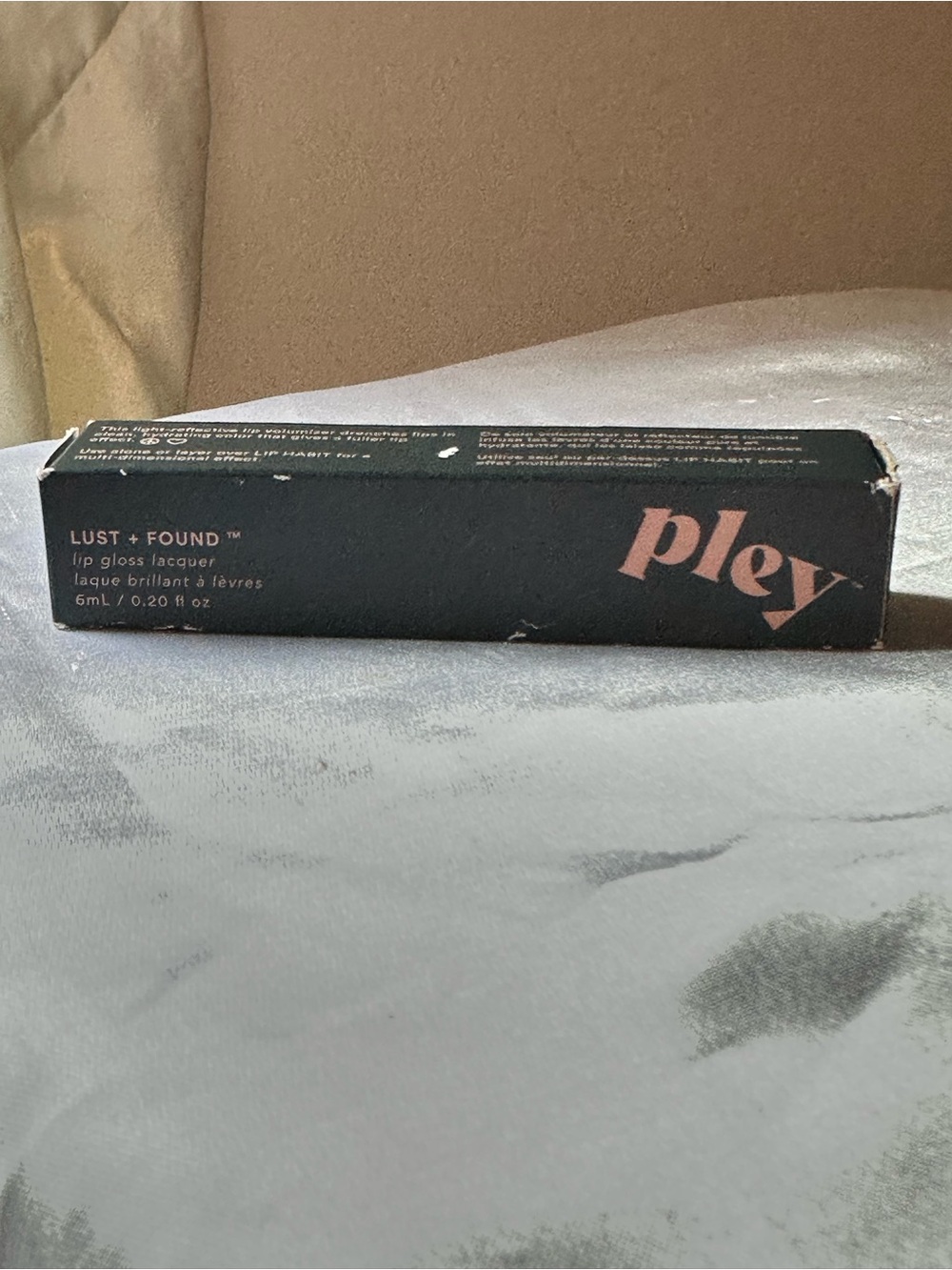 NWT Pley Lust + Found Lip Gloss Lacquer — Shade Ethyl